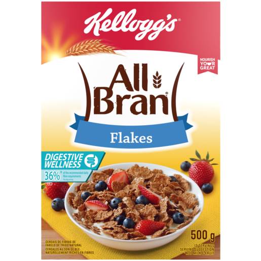 Kellogg's All-Bran Flakes Cereal 500g